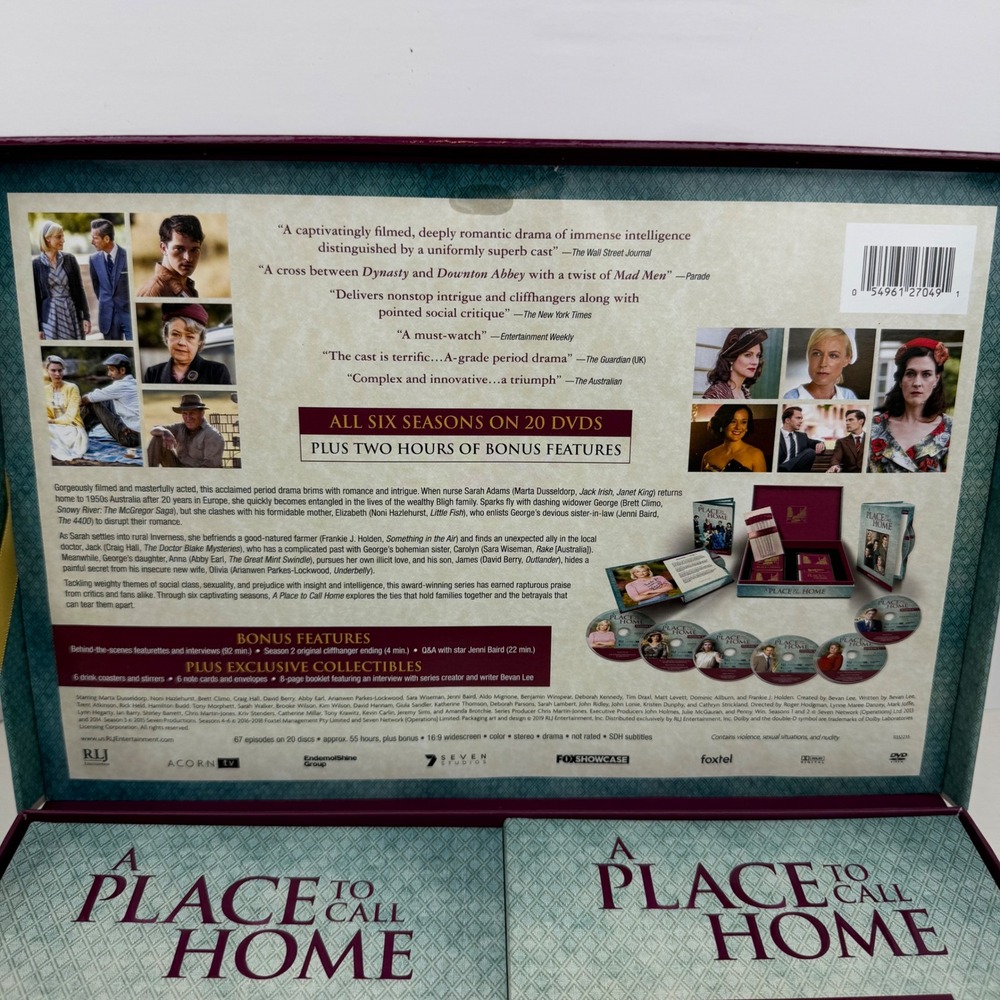 A Place to Call Home The Complete Collection Limited Edition 20-DVD Box Set - Picture 4 of 16